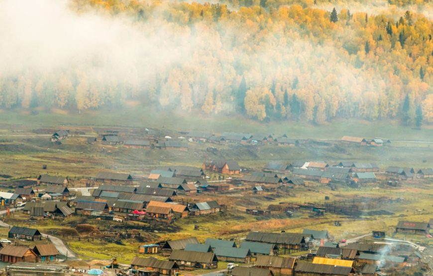 TOUR BẮC TÂN CƯƠNG: Urumqi – Cao tốc Sa Mạc –Hải Quỷ Thành- Làng Hoà Mục – Kanas – Bãi Ngũ Sắc – Thành phố Ma- Hồ Sayram – Yining